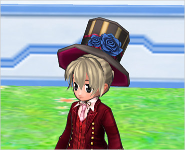 Rose Silk Hat